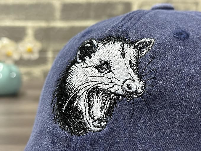 Gorra de béisbol Opossum ajustable para hombre y mujer miniatura 3
