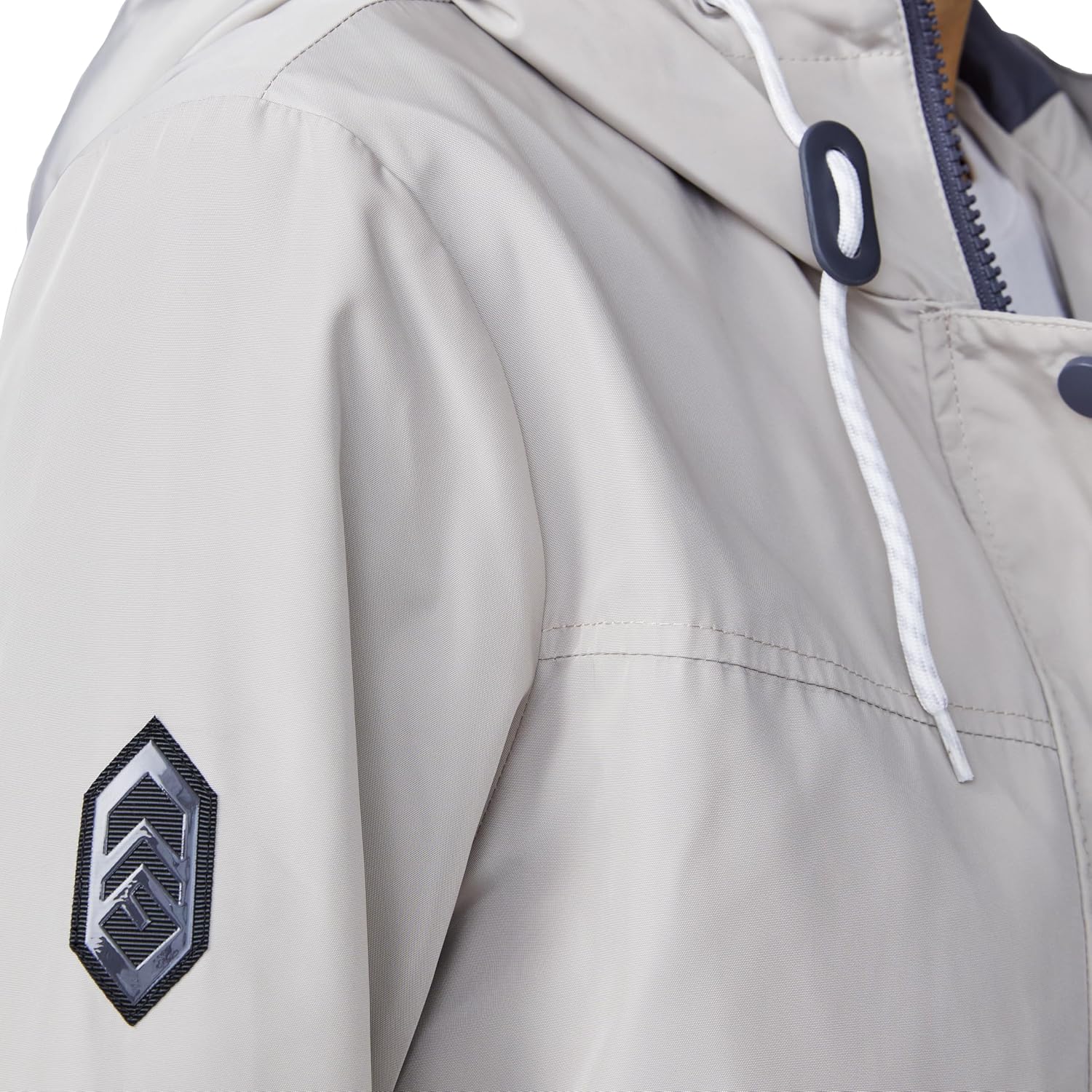 Free Country Womens Raincoat Jacket Water & Wind Resistant and Warm Lightweight Anorak Rain Jacket Hiking Outdoor-Rain Away