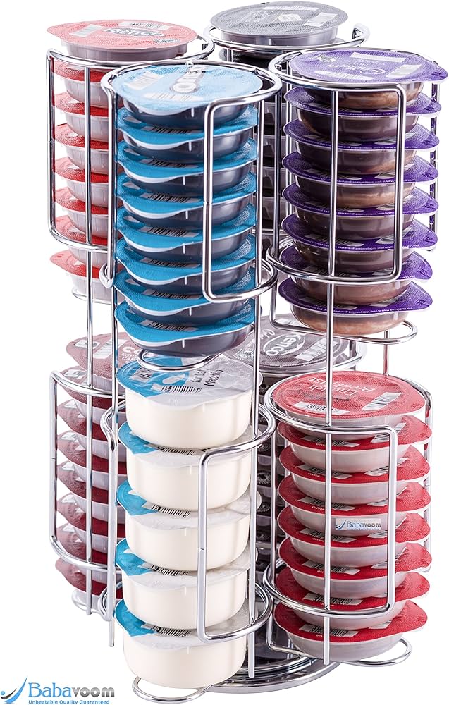 Tassimo Pod Holder Holds 64 Pods Wall Mountable or Freestanding