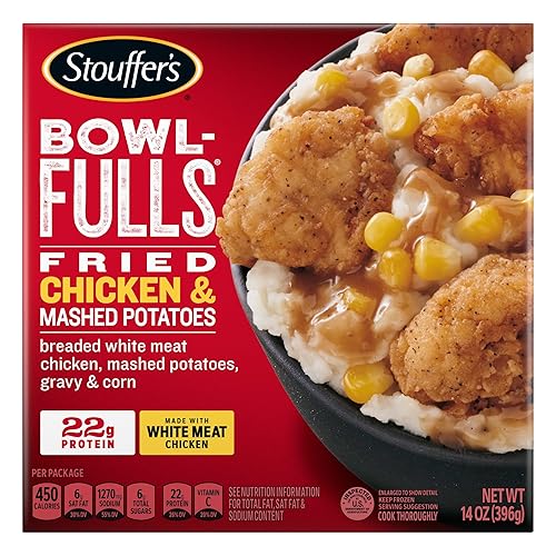 Stouffer's Bowl-Fulls Fried Chicken & Mashed Potatoes Frozen Meal 14