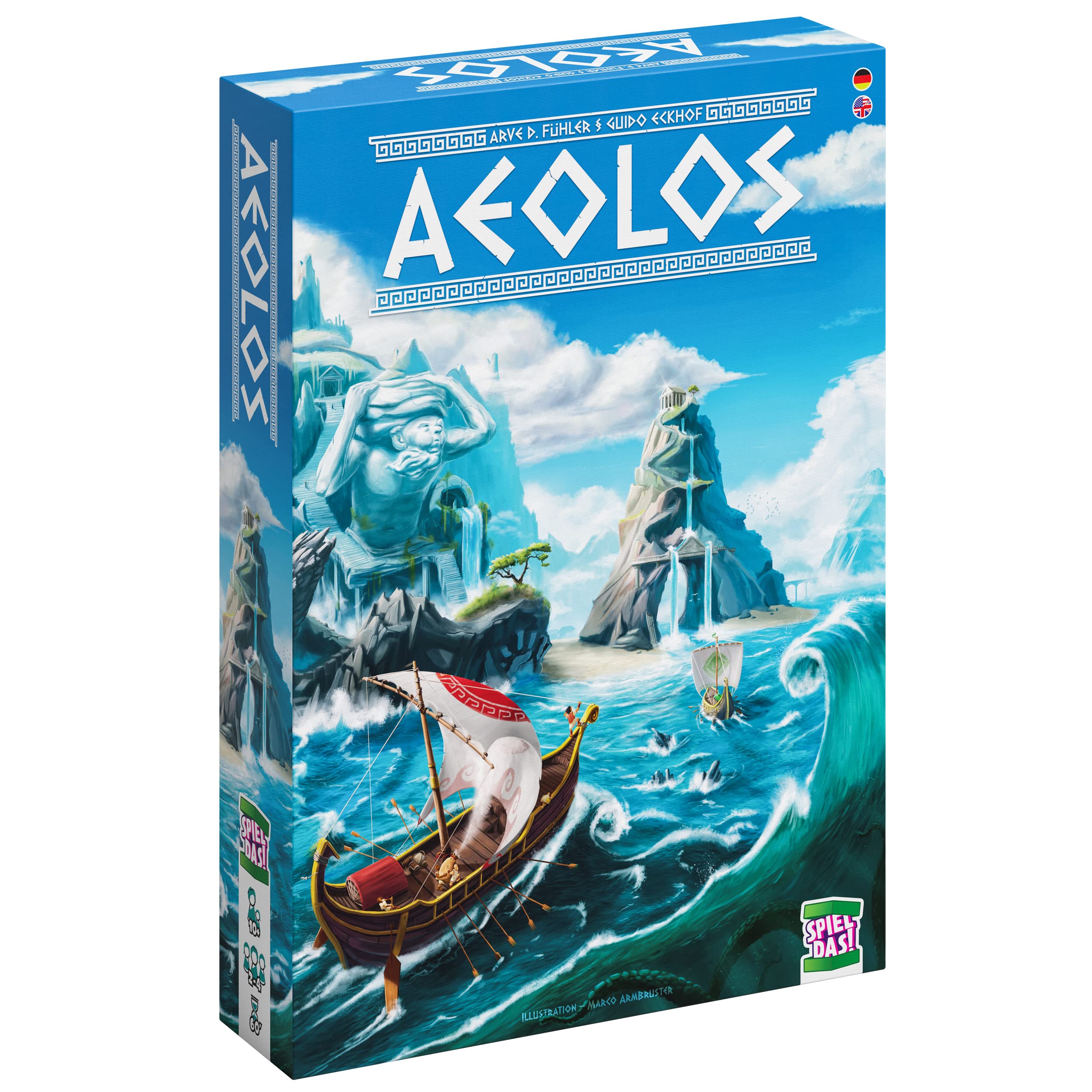Game DAS! - AEOLOS, lekka gra koneserska od 10 lat