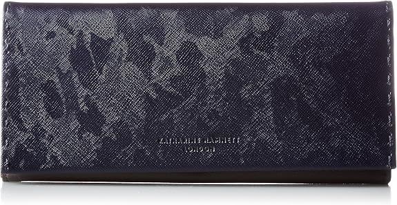 二つ折り財布　送料込み 新品・未使用[キャサリンハムネットロンドン]  国産メタリックカモフラレザー BOND ボンド Lファスナーミドルサイズ Amazon | [キャサリンハムネットロンドン] 長財布 国産メタリック