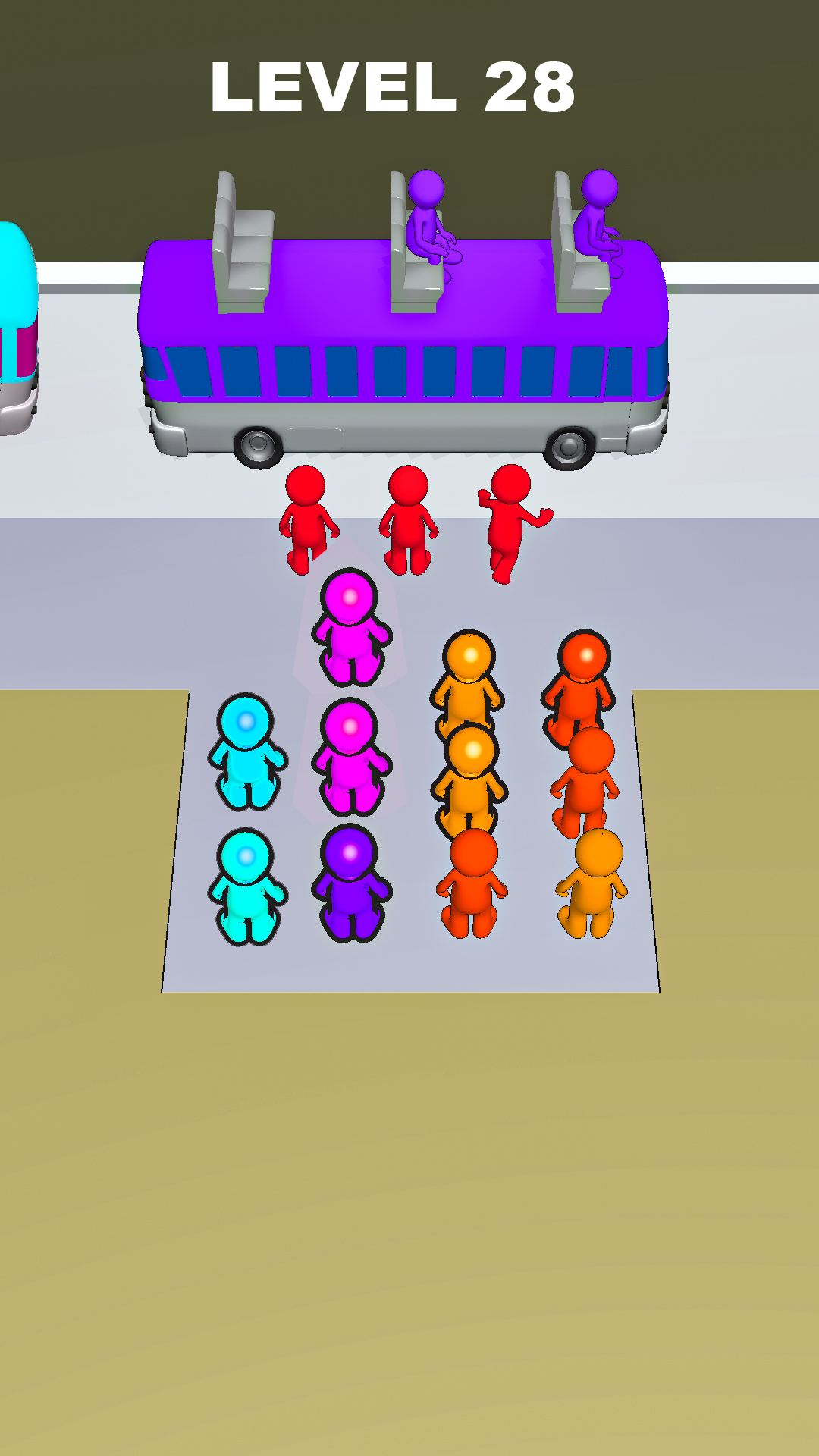 Bus Escape Mania: Passenger Color Sort Puzzle Master Traffic Rush