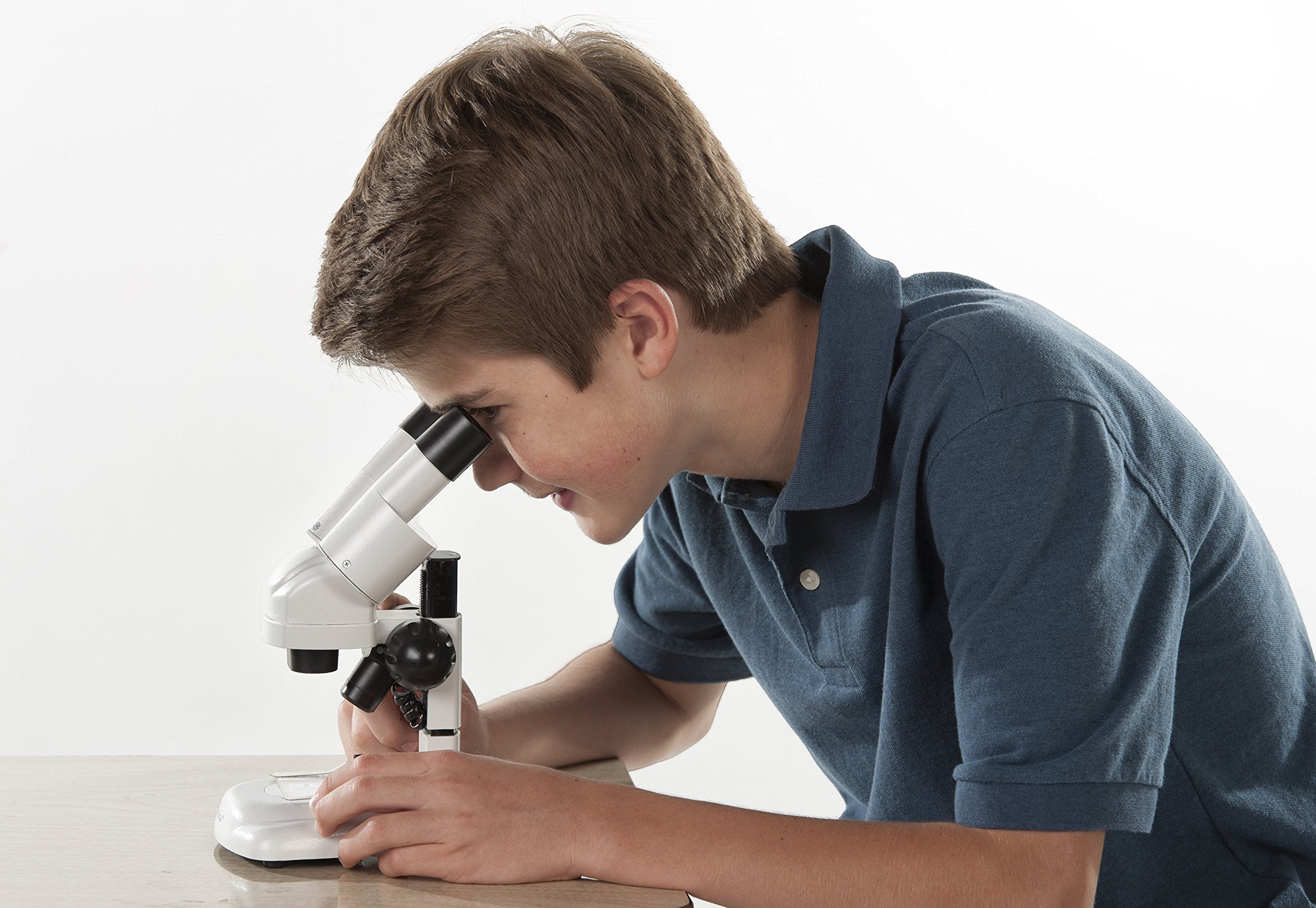 My First Lab IExplore Stereo Microscope for Kids (SMD04) STEM Kids Microscope Kit for 3D