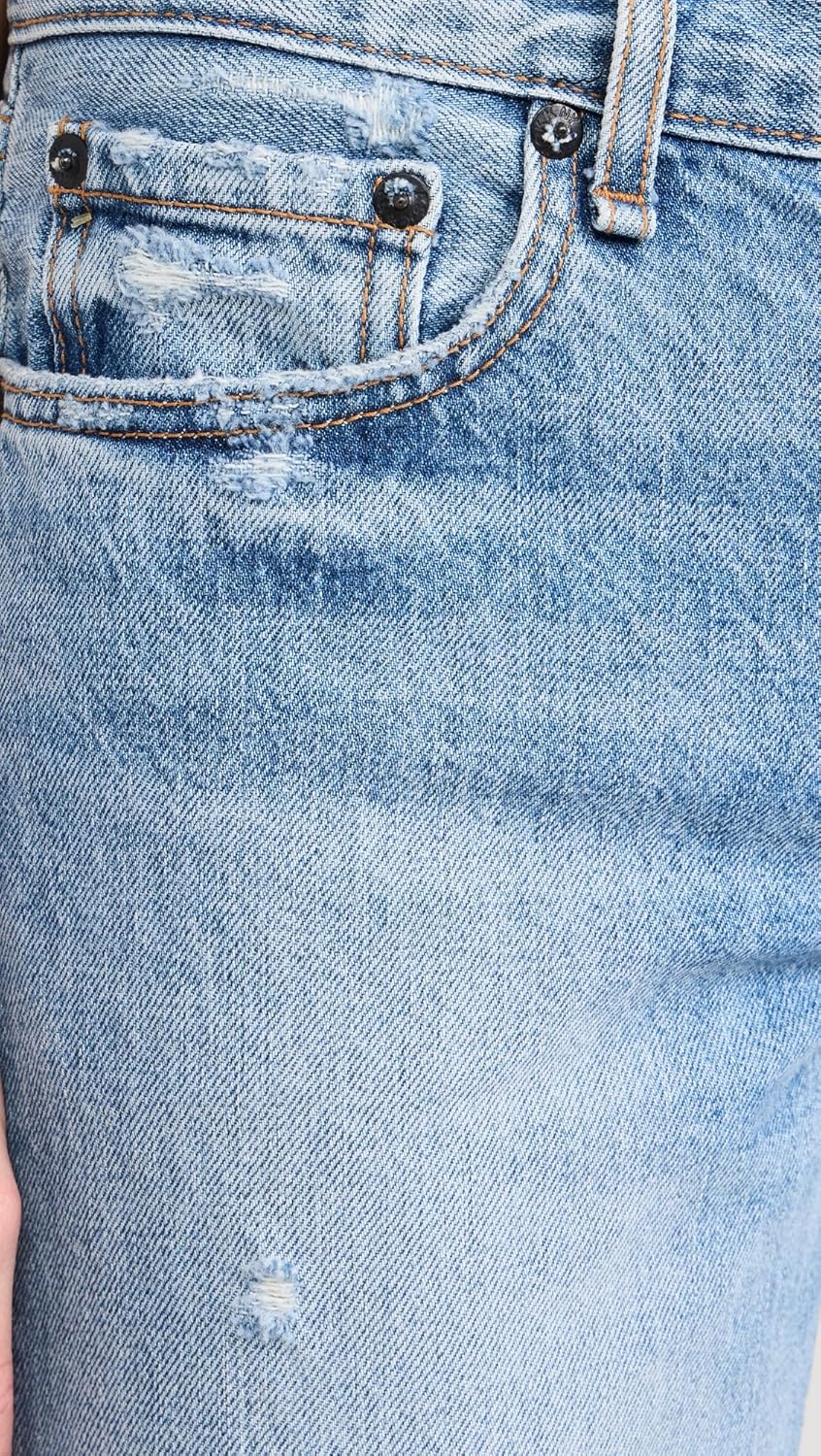 ASKK NY Women's Low Rise Straight Jeans - Image 6