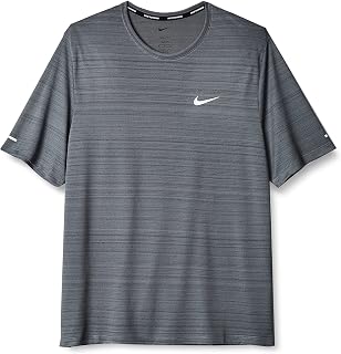 Camiseta Nike Dri Fit Miler Top SS Grafite