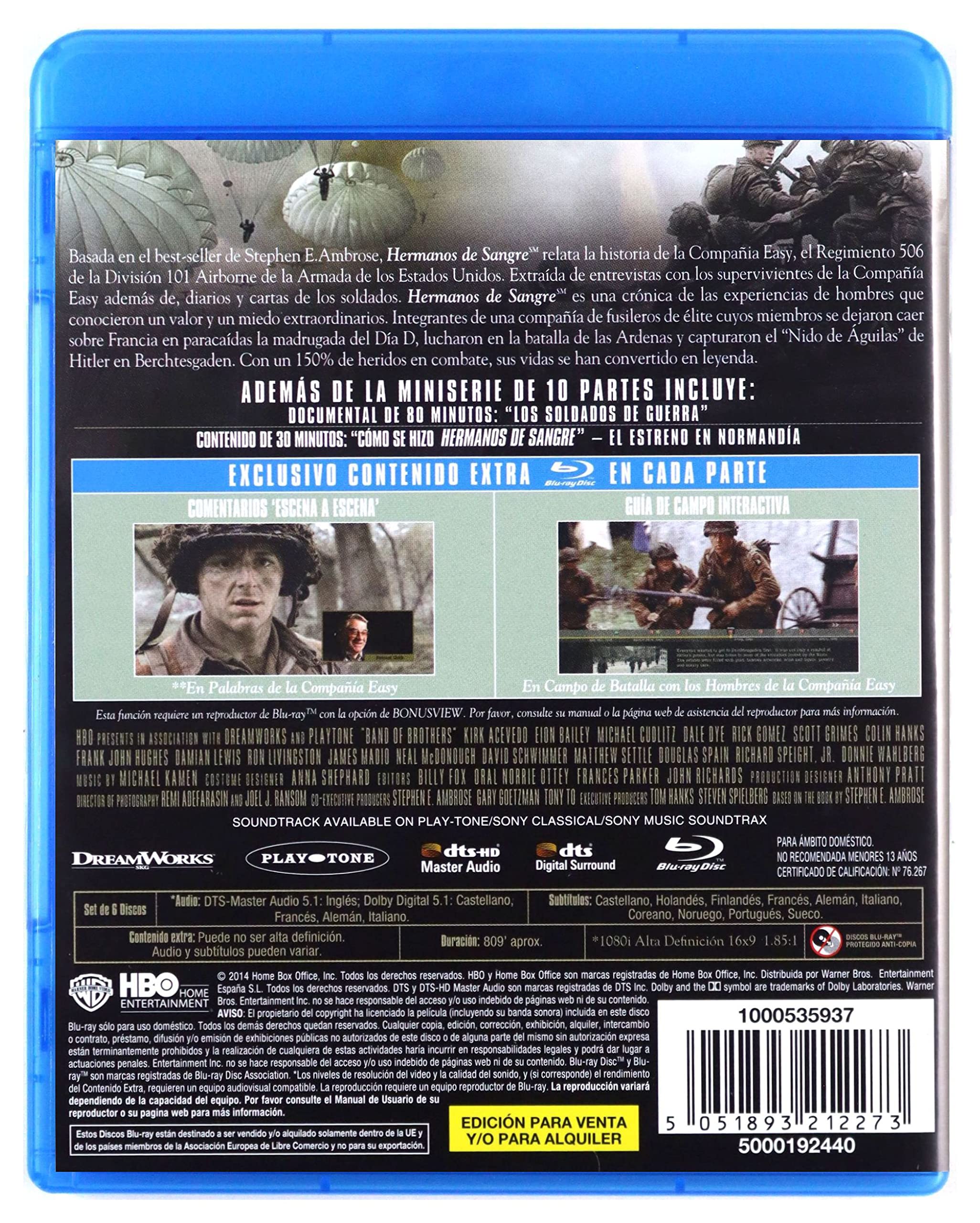 Hermanos De Sangre Blu-Ray [Blu-ray]