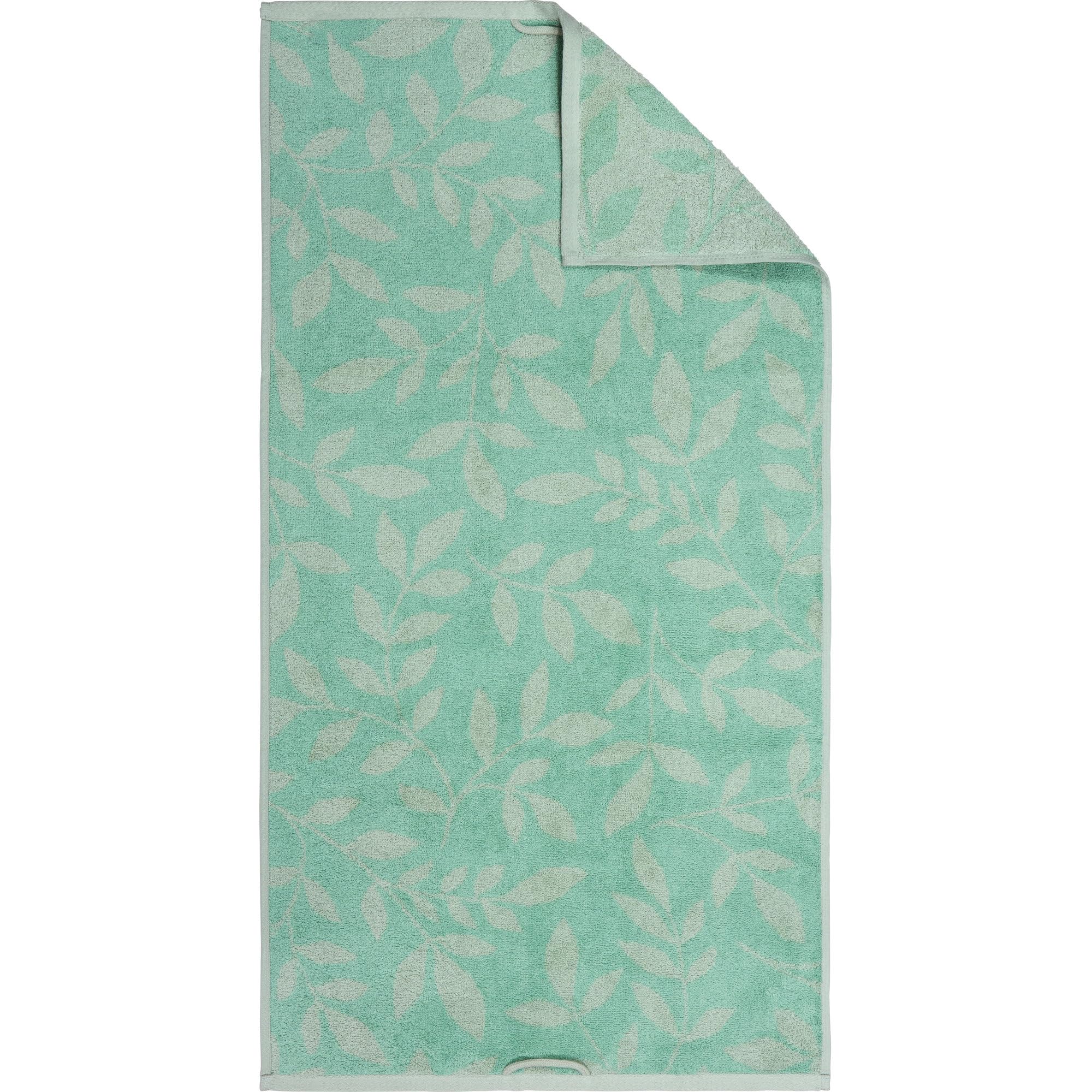 Erwin Müller Duschtuch Kronau 2er-Set Walk-Frottier Jade Größe 70x140 cm