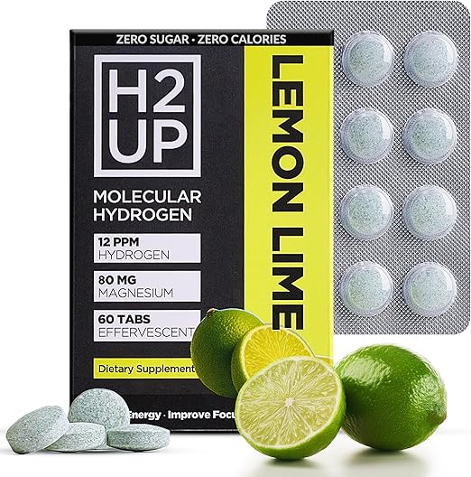 Amazon.com: H2UP Sugar-Free Molecular Hydrogen Tablets – 60 Count – 12 ...