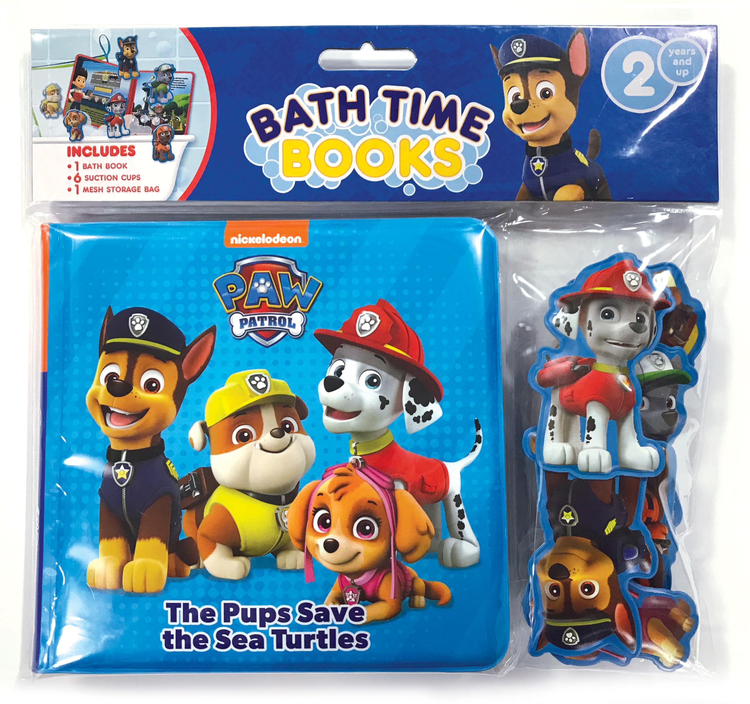 NICK PAW PATROL BATHTIME BOOKS Polybag Edition