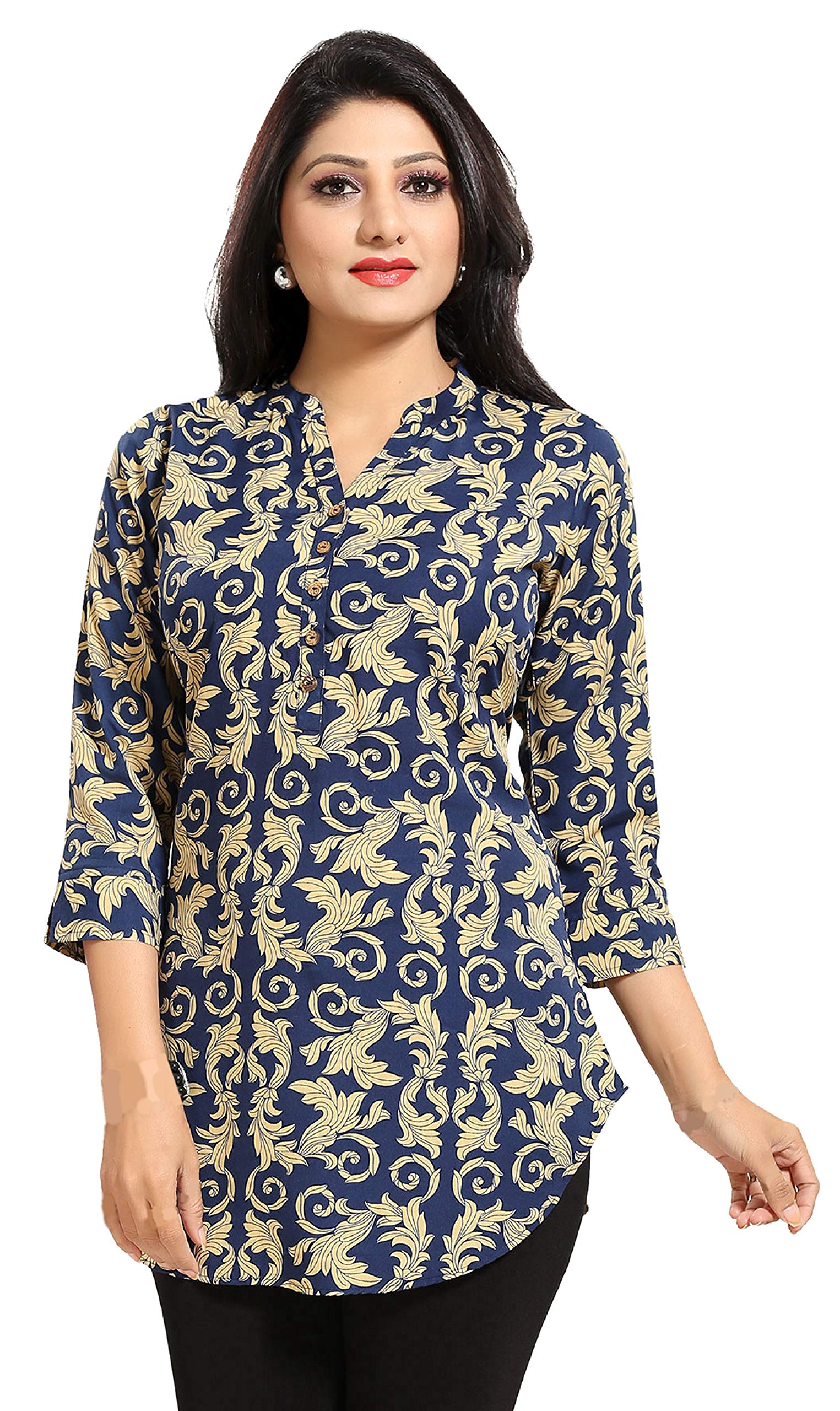 meher Impex Women Girls Crepe Top Tunic-picture-16