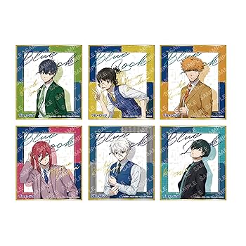 ブルーロック ミニ色紙 二子 ブルーロック 2期 ミニ色紙コレクション: キャラグッズ