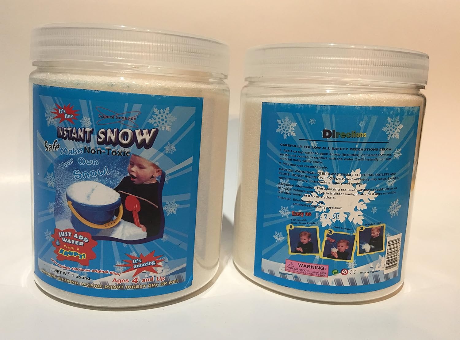 Brand Instant Snow 2 Pounds Makes 16 Gallons