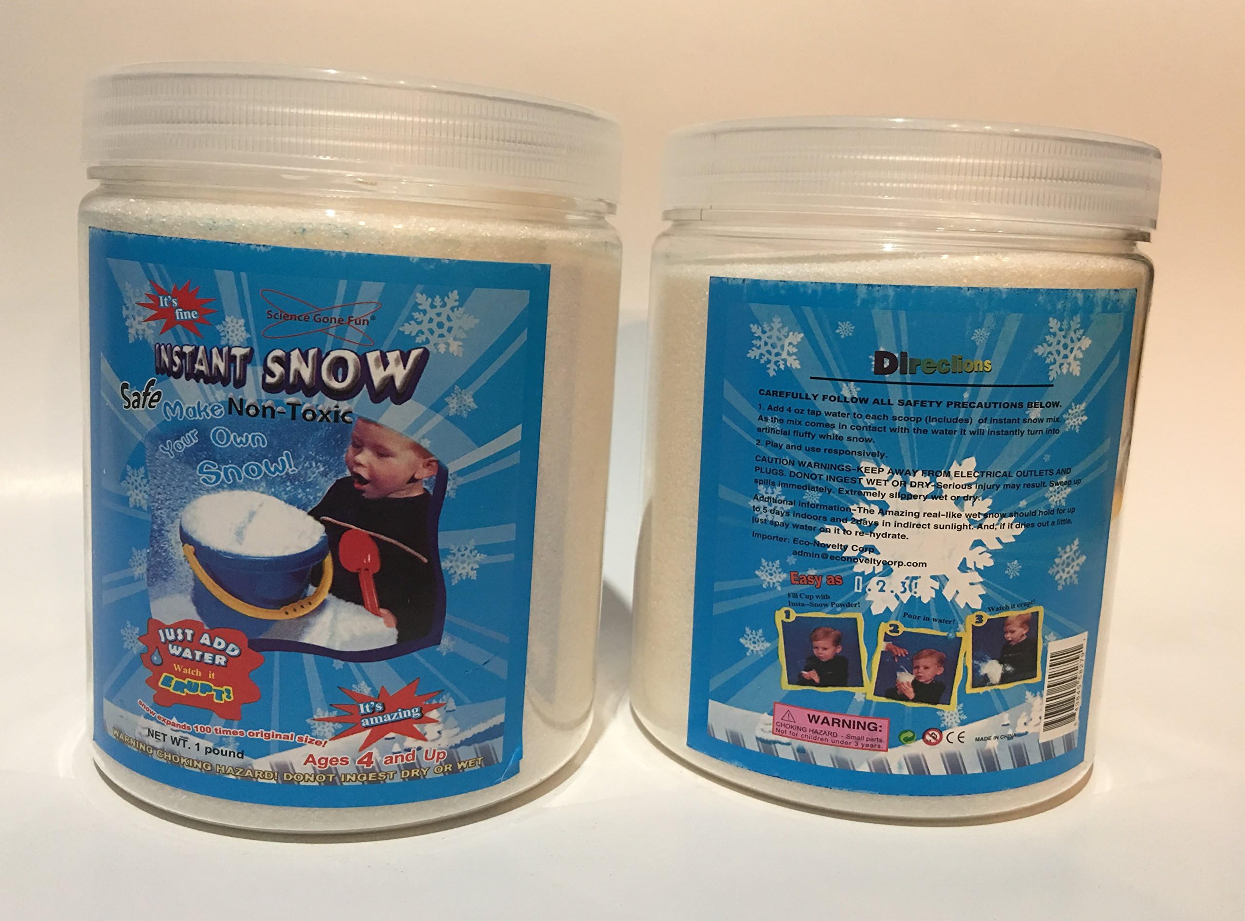 Brand Instant Snow 2 Pounds Makes 16 Gallons