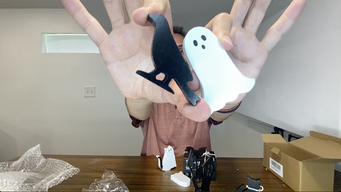 BEST Halloween Tray Decor? | Bats Ghosts Cats & Scary House