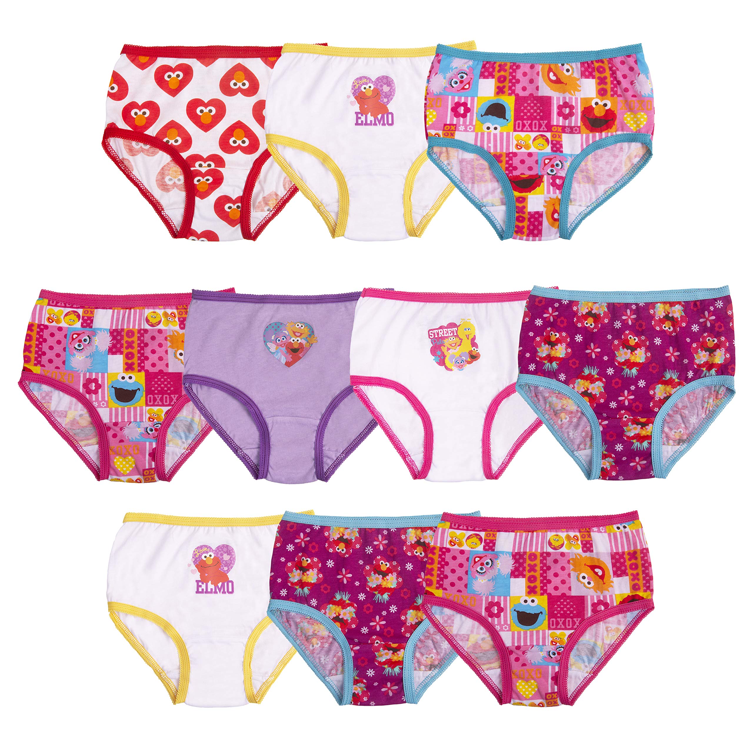 Sesame StreetGirl's Toddler Multipacks Briefs