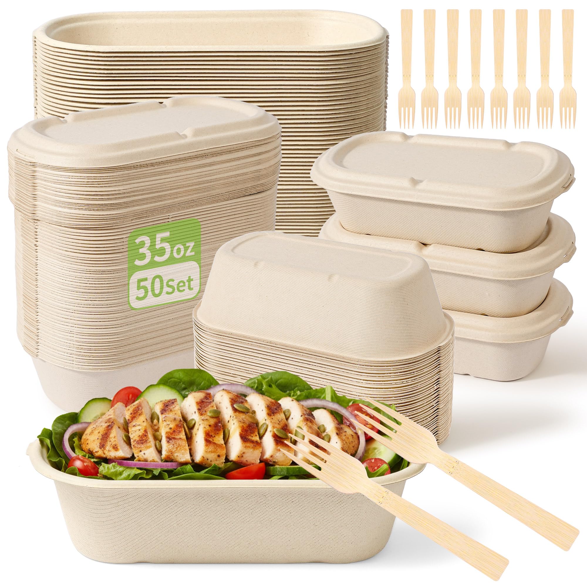 35oz Sugarcane Pulp Meal Prep Containers Buy 35oz Sugarcane Pulp Meal Prep Containers