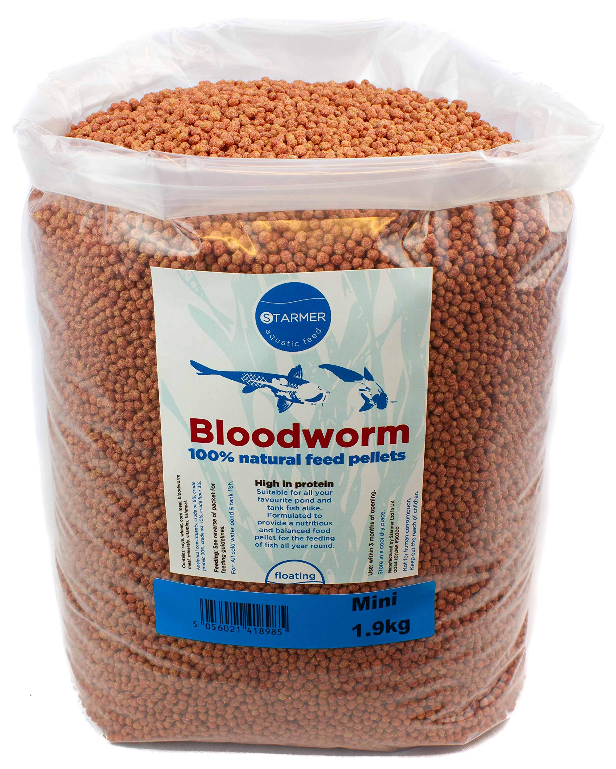 Bloodworm floating pellets / 3mm mini / 1.9kg