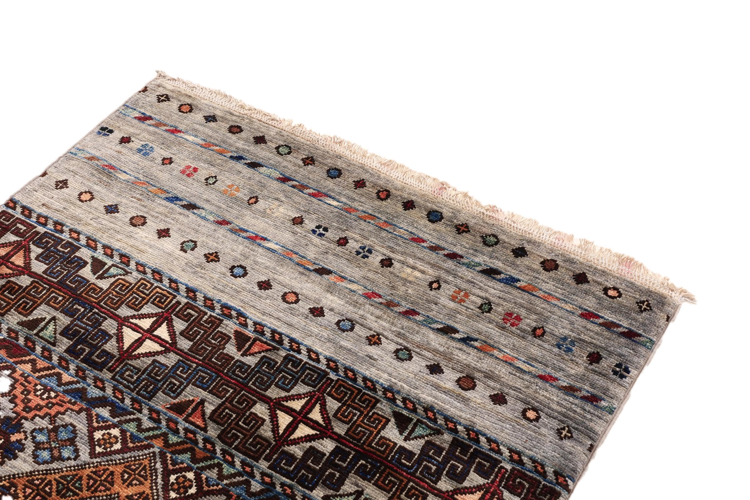Arijana Shaal 83x121 Noué à la Main Tapis d'Orient Tapis Laine Pakistan