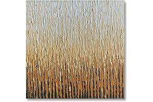 WinPeak Abstract Canvas Oil Painting - Hand Painted Modern Artwork for Enhanced Home Decor