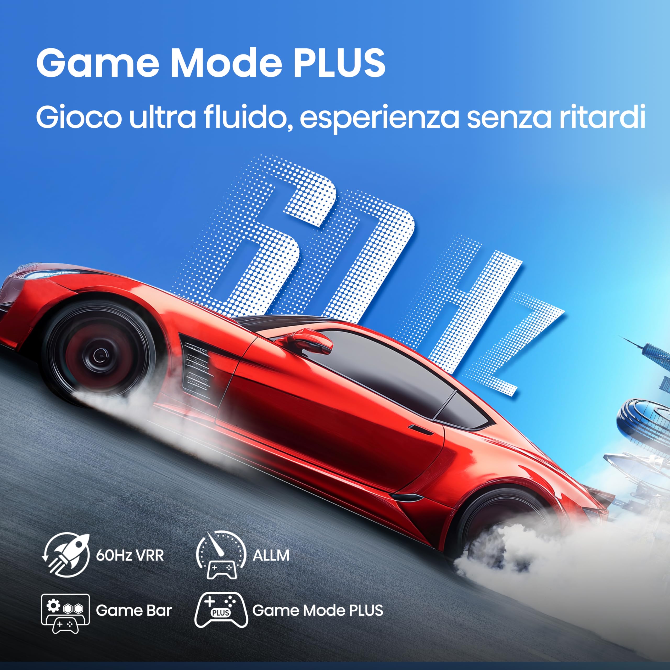 Hisense 55 cali Smart TV 4K Ultra HD 55E63QT VIDAA U8 Dolby Vision HDR10 Game Mode Plus Alexa