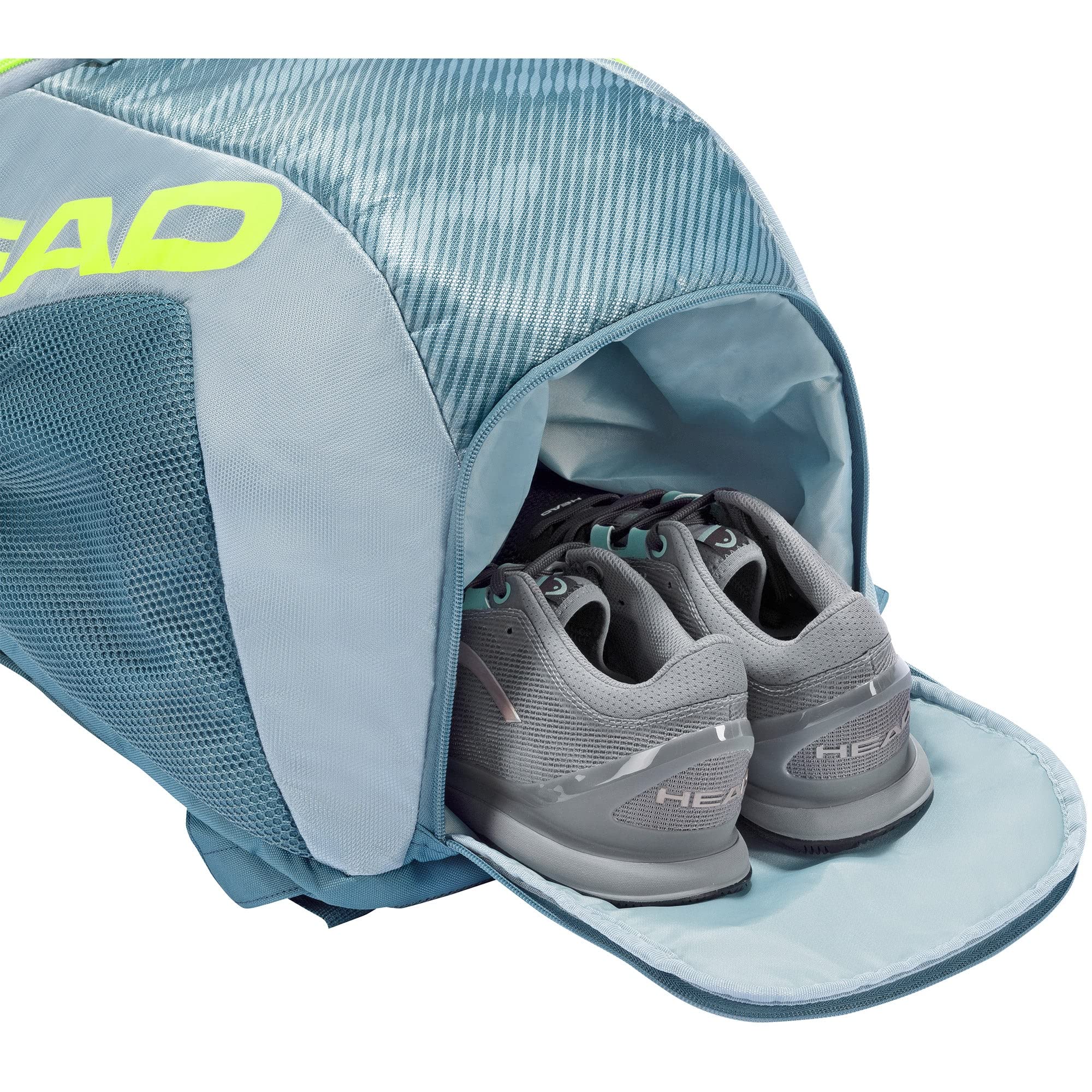 HEAD Tour Team 3R Pro Tennistasche - Hellblau/Sand, Für Bis Zu 3 Schläger
