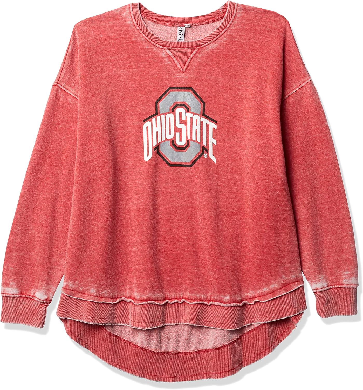 Chicka-d Women's Burnout Campus Pullover