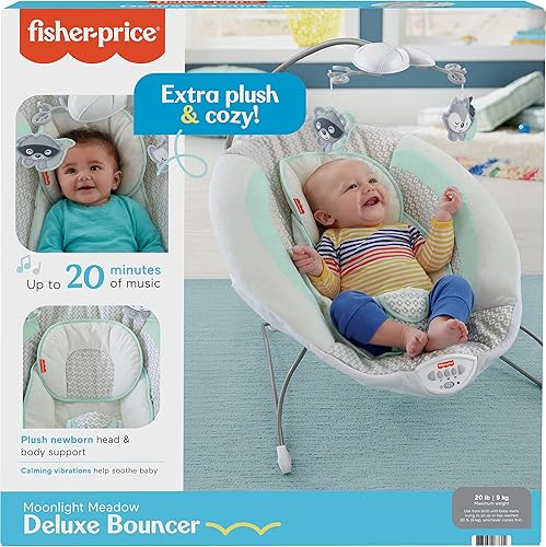 Miniatura 6 de Fisher-Price Deluxe Bounce - Silla mecedora para bebé