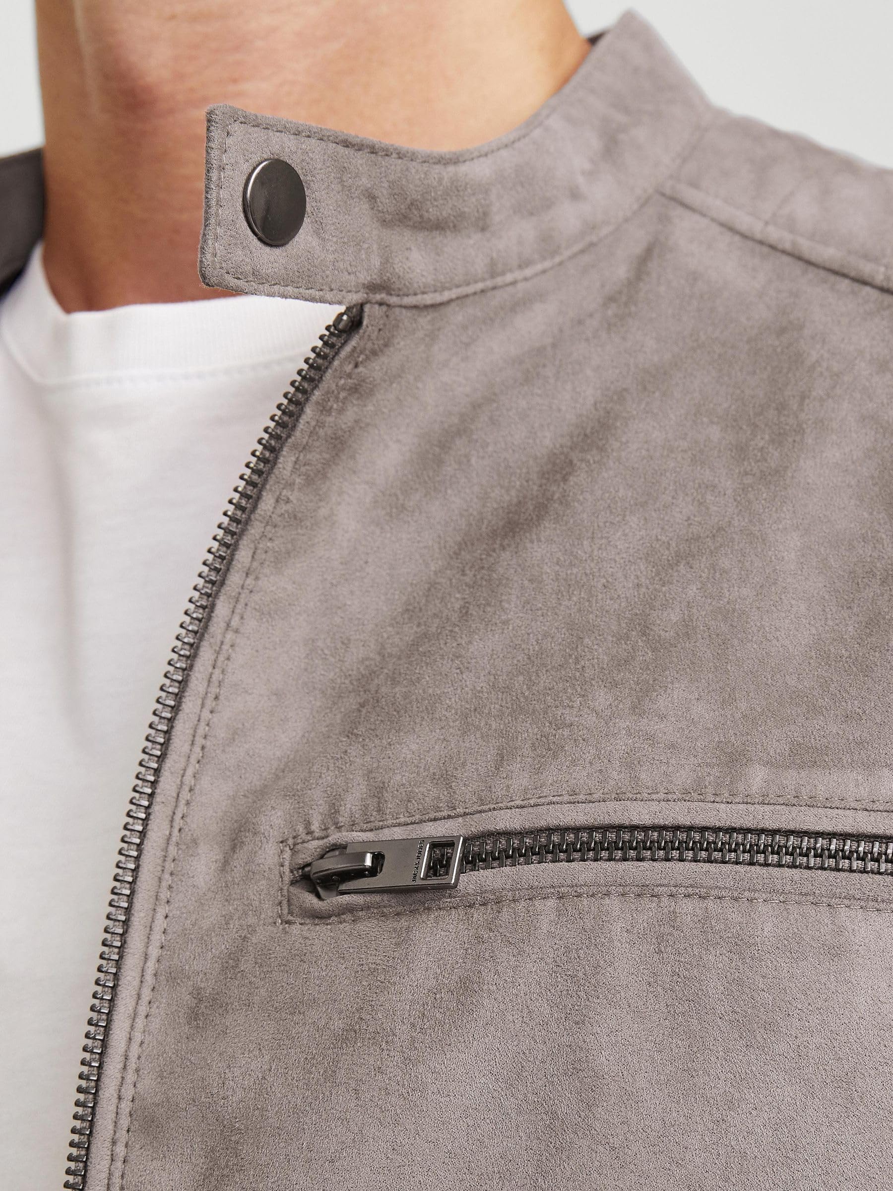 JACK & JONES Synthetic Leather Jacket Synthetic Leather Jacket