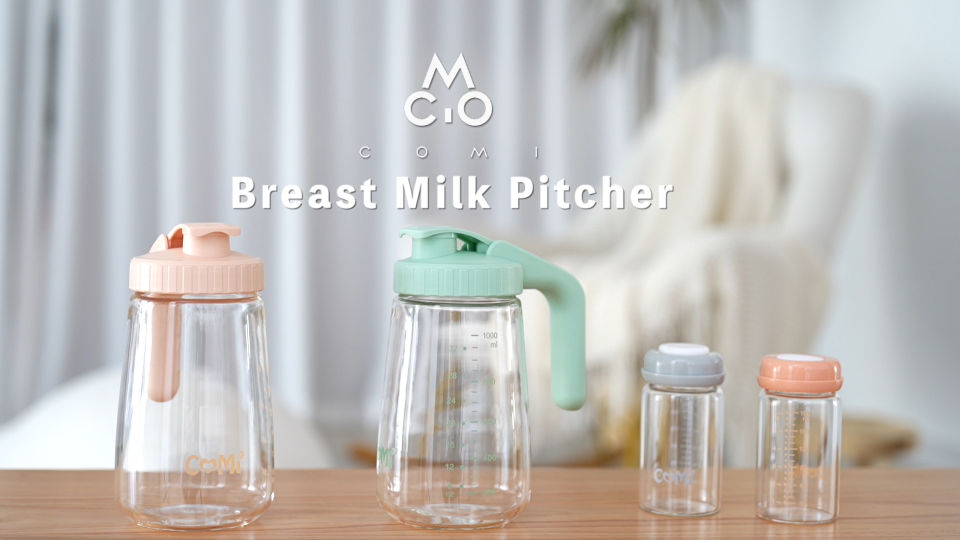 Amazon.com: COMI 34oz Breast Milk Pitcher,No Leak Breast Milk