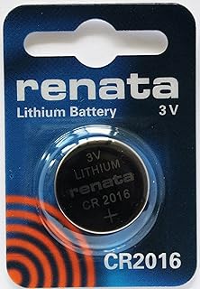 2PC Renata CR2016 2016 Lithium Cell Batteries 3V Small Card