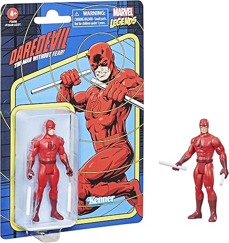 Miniatura 2 de Marvel Hasbro Legends - Figura de acción retro de 3.75 pulgadas, colección Daredevil