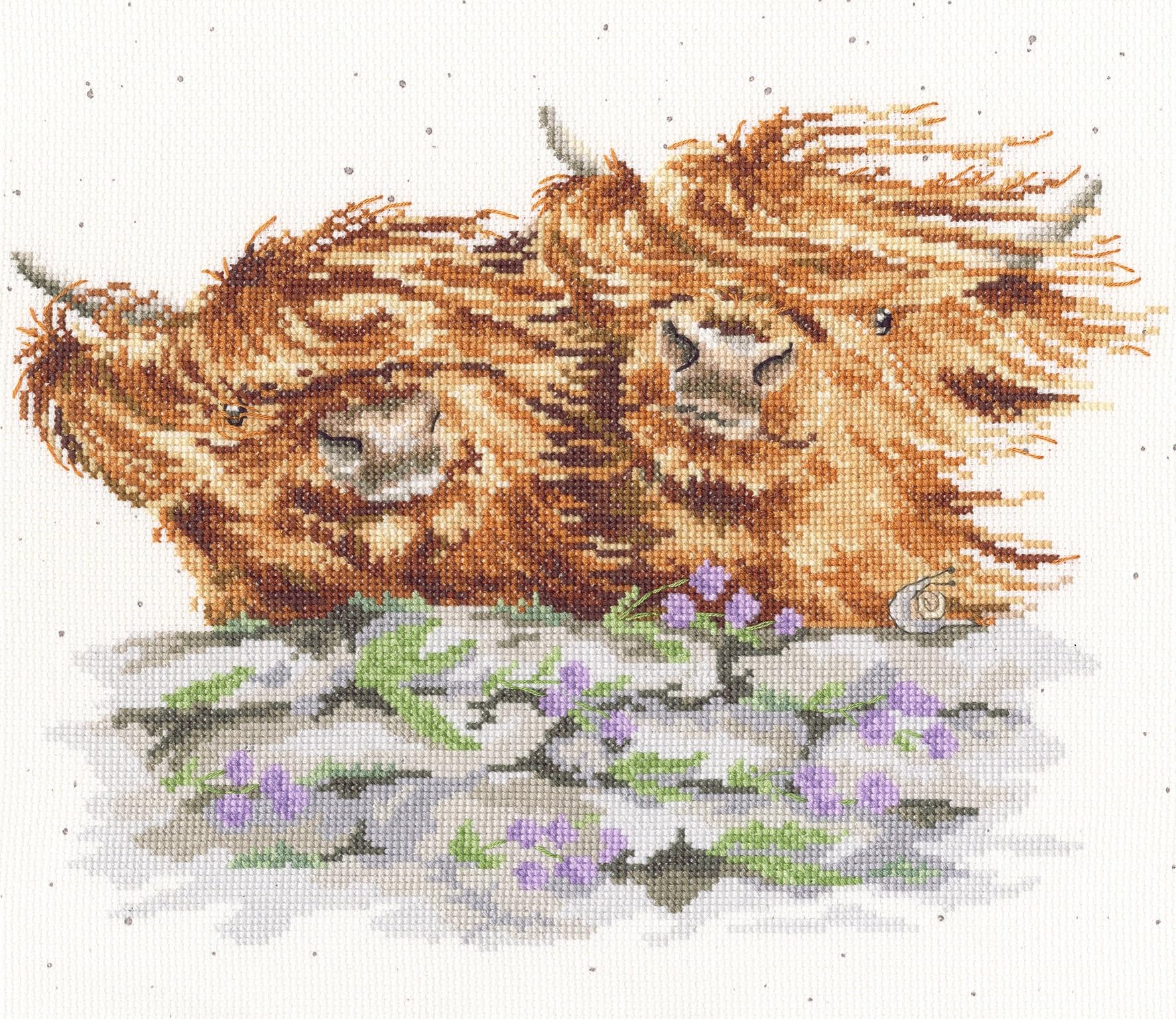 Bothy Threads Counted Cross Stitch Kit - Blown Away