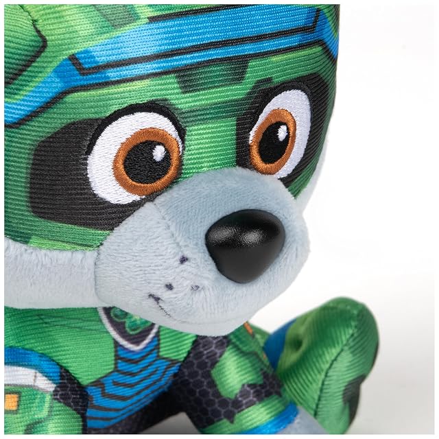 Foto 3 de 7 de Paw Patrol GUND The Mighty Movie Rocky - Peluche para Edades de 1 año en adelante, 15,24 cm