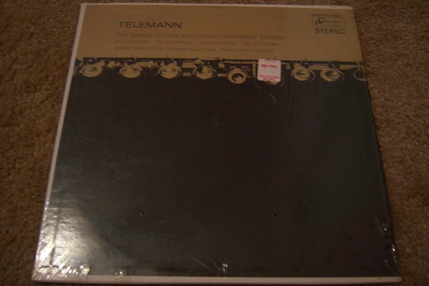 Telemann - Four Sonatas for Flute and Continuo (