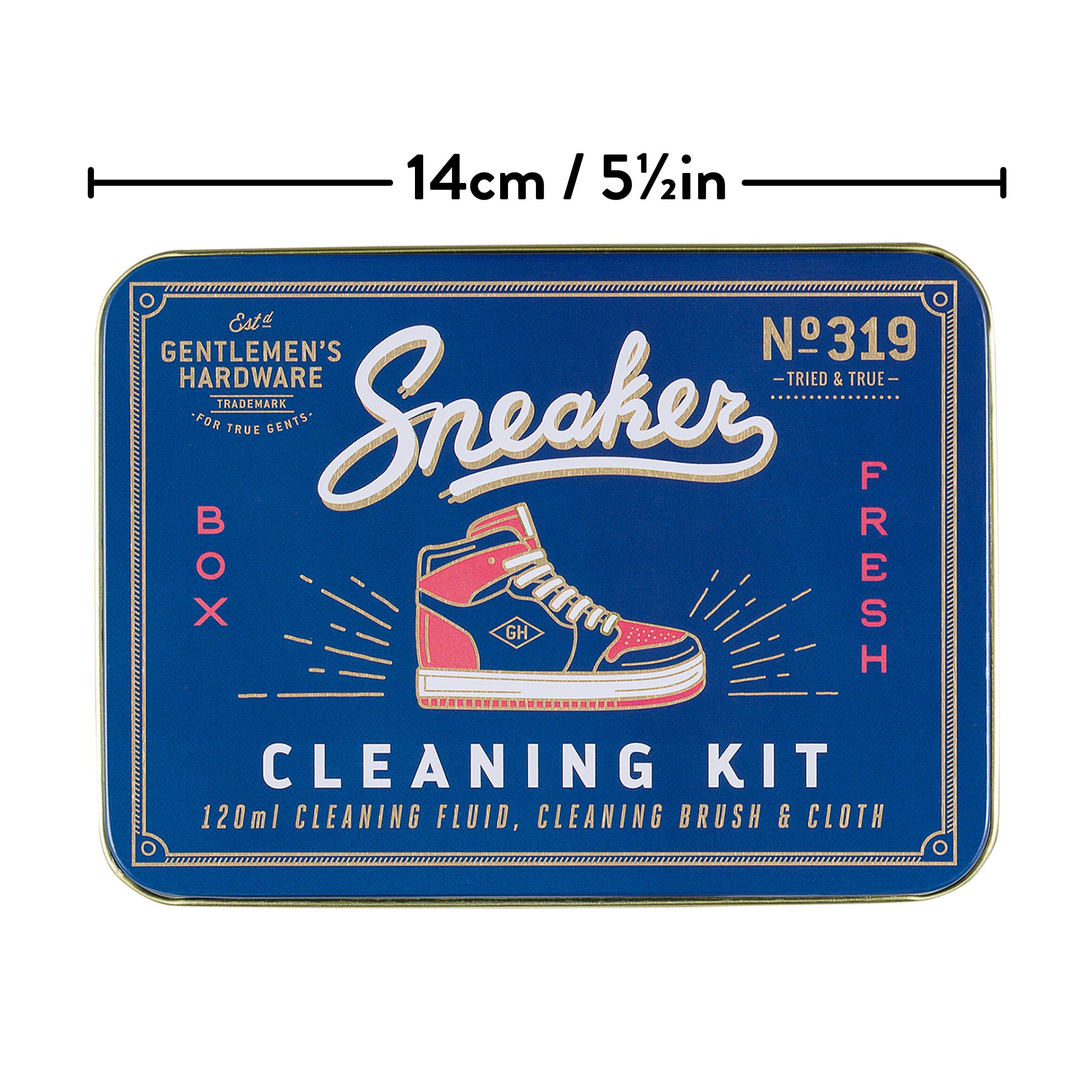 Gentlemen's Hardware Sneaker Cleaning Kit Kits de cirage, Bleu (Navy), Taille unique