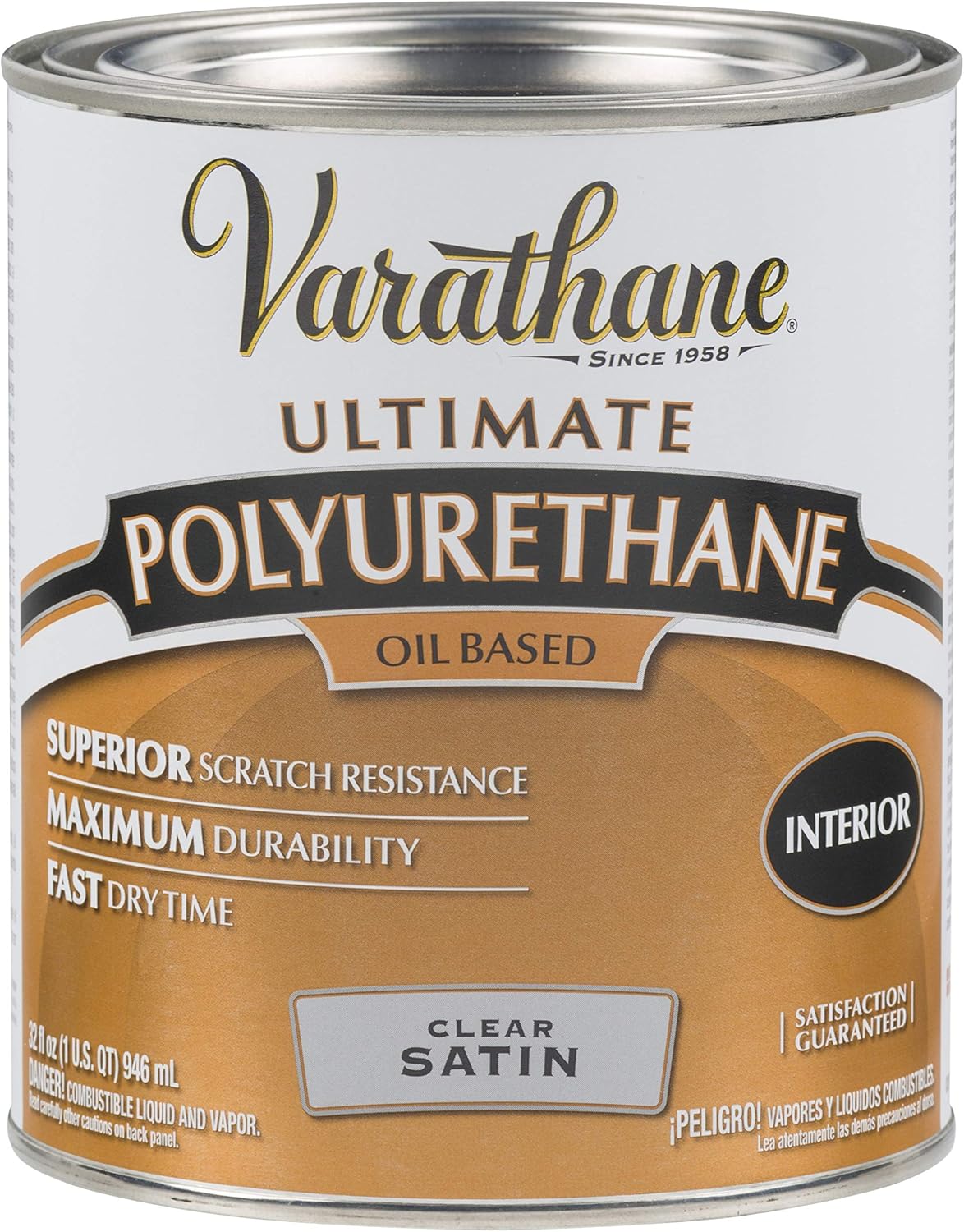 Amazon RustOleum Varathane 9141H 1Quart Interior Oil Polyurethane