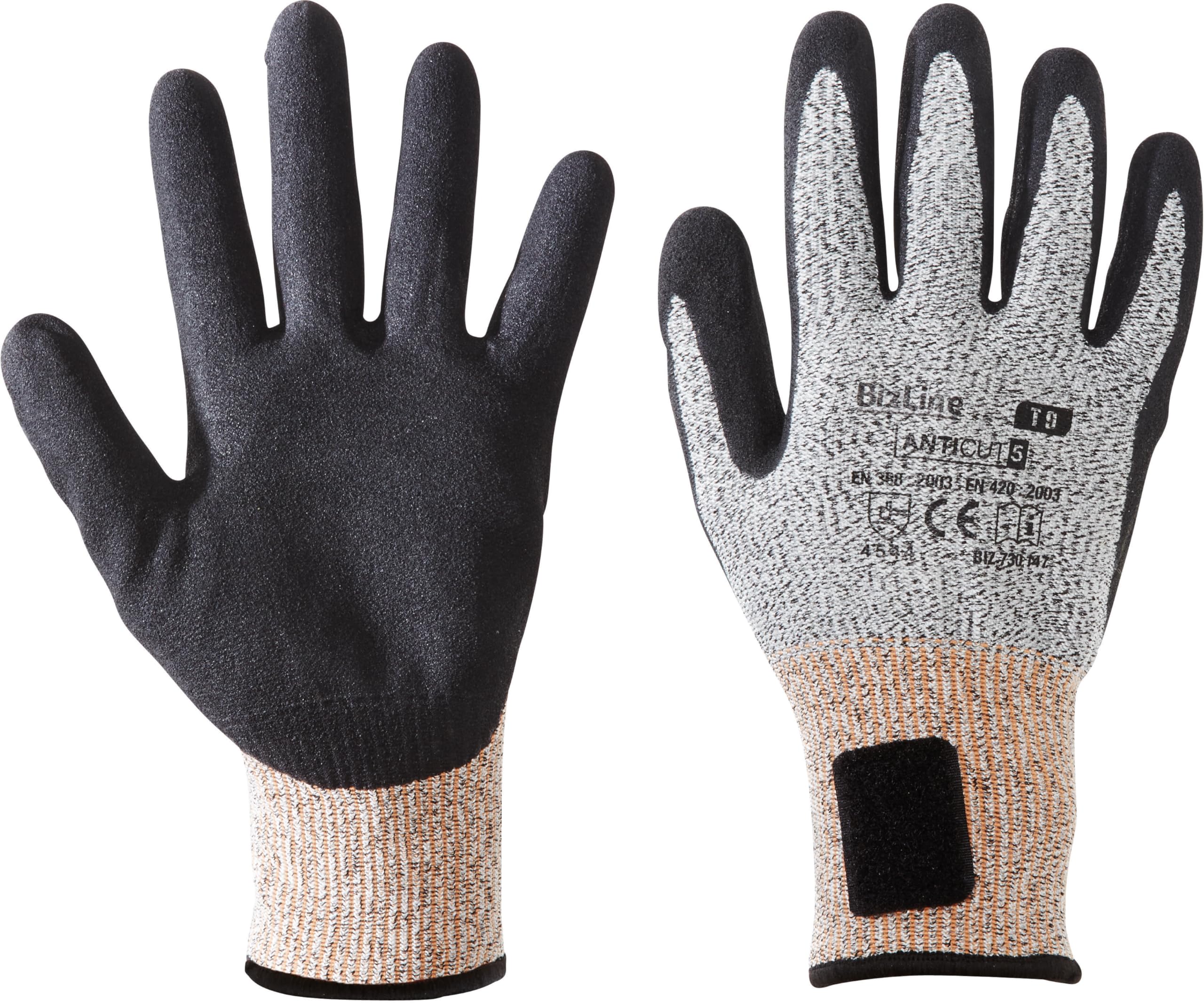 gants anti coupure - niveau 5 - taille 10 - bizline 730148