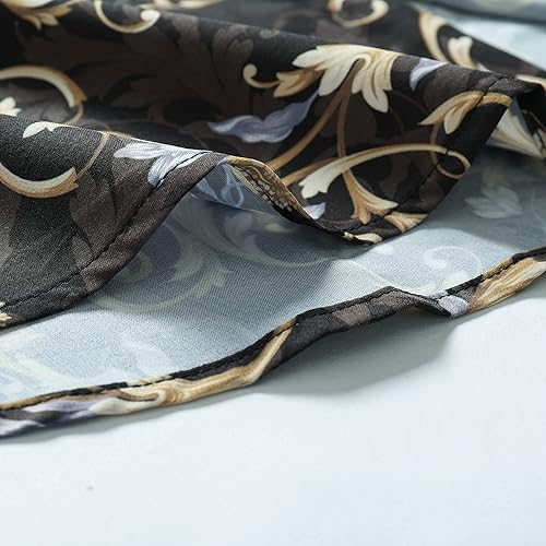 Miniatura 6 de Camisa hawaiana para hombre, manga corta, con botones, ropa de playa, unisex, flamencos, verano, camisas florales Aloha