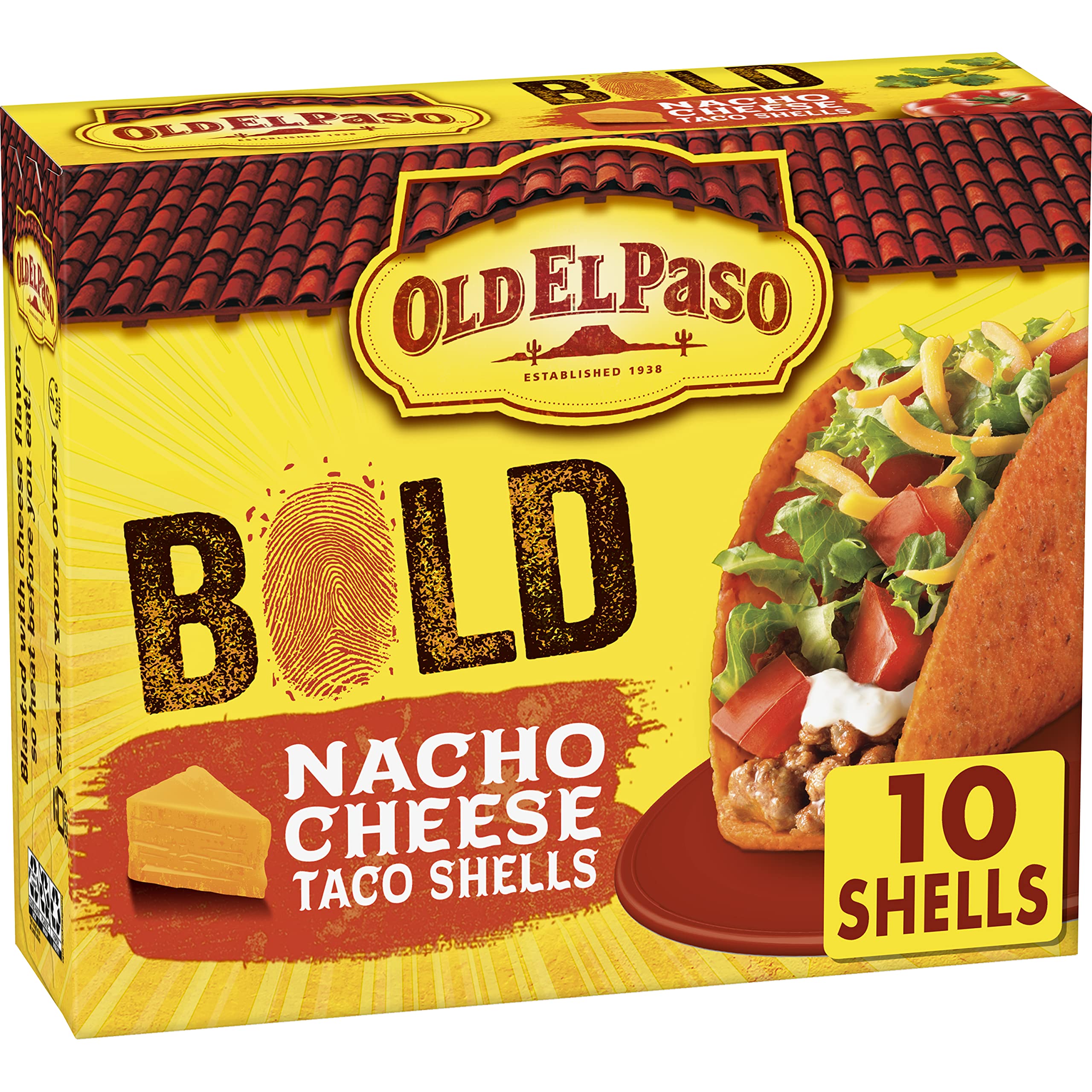 Old El Paso Stand N Stuff Nacho Cheese Flavored Taco Shells 5 4 Ounce Pack Of 6 Amazon Com Au Electronics