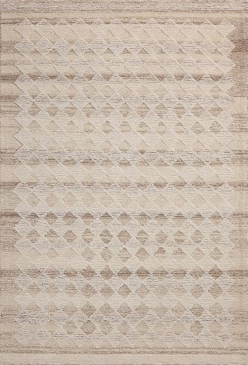 Loloi Magnolia Home by Joanna Gaines Rae Collection RAE-04 Natural/Ivory 5'-0 x 7'-6 Area Rug