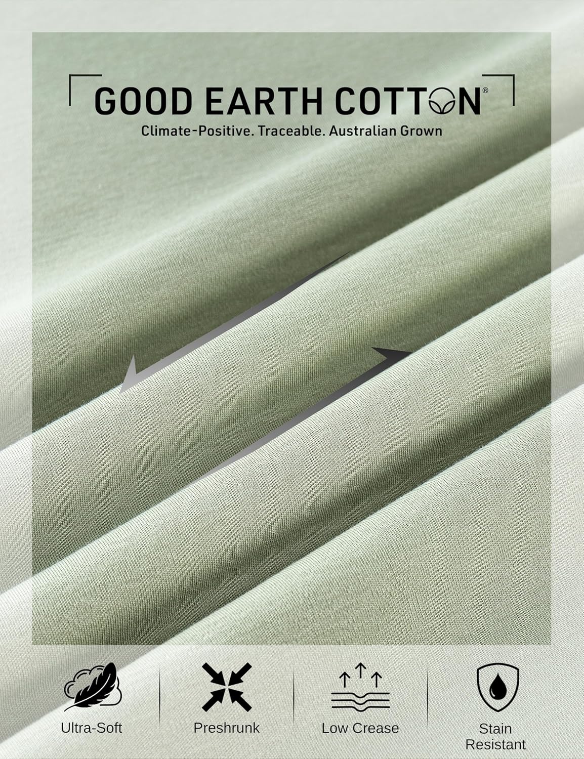 Men’s Good Earth Cotton® Oversized T-Shirt – Australian-Grown Cotton, Drop Shoulder, Relaxed Fit, Everyday Essential - Image 3