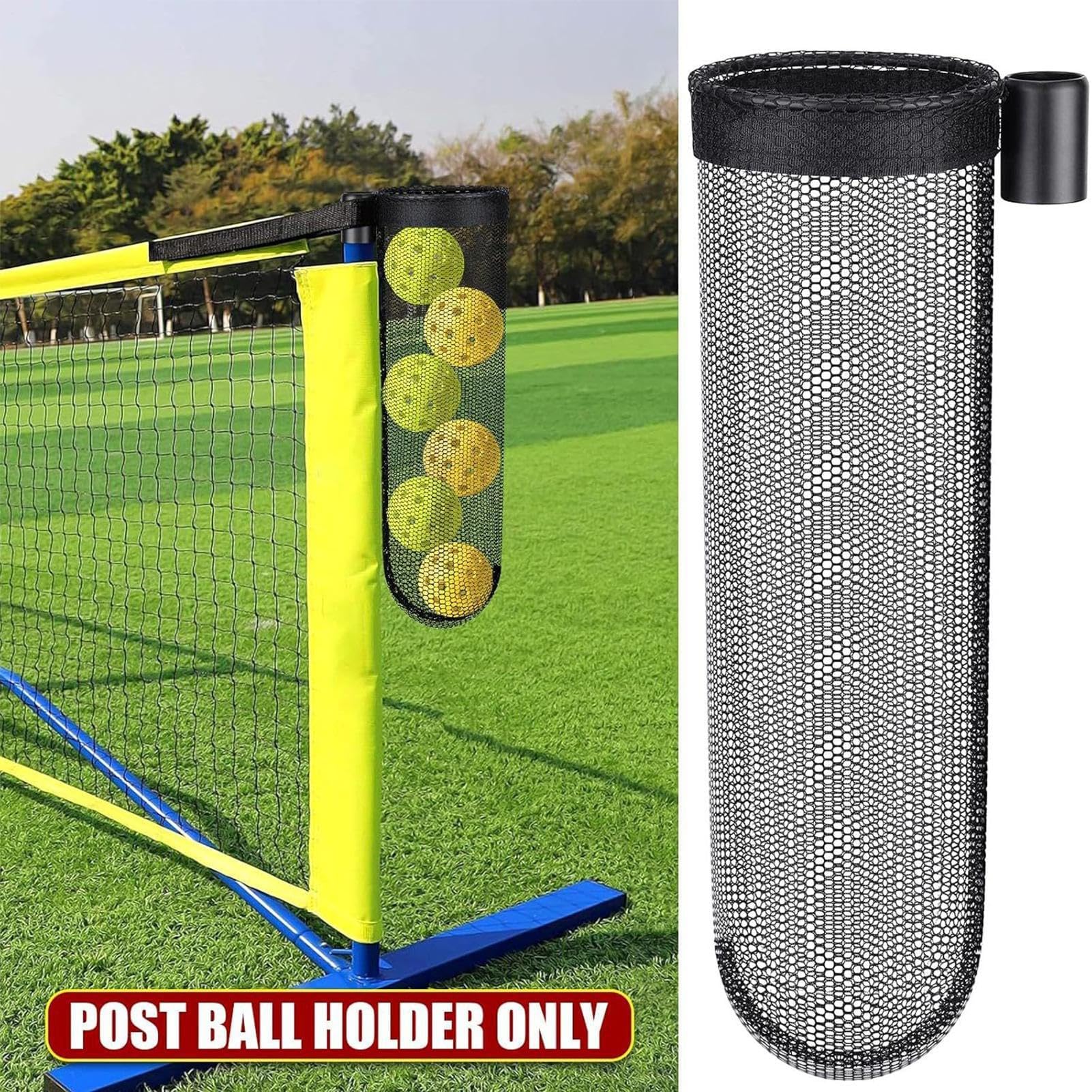 Zbdroxygen Pickle Ball Net,Durable Pickleball Collector Bag, Portable Pickleball Net Bag for Quick Ball Collection During Games, Black 1