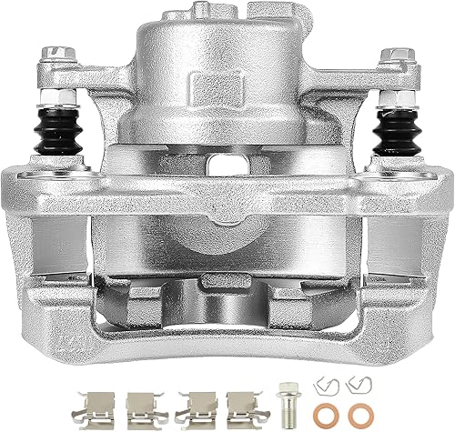 Miniatura 12 de SCITOO Pinza de freno delantera derecha (lado del pasajero) con soporte 19B1975 compatible con Lexus ES300 1999-2001, para Toyota Avalon 1998-2004