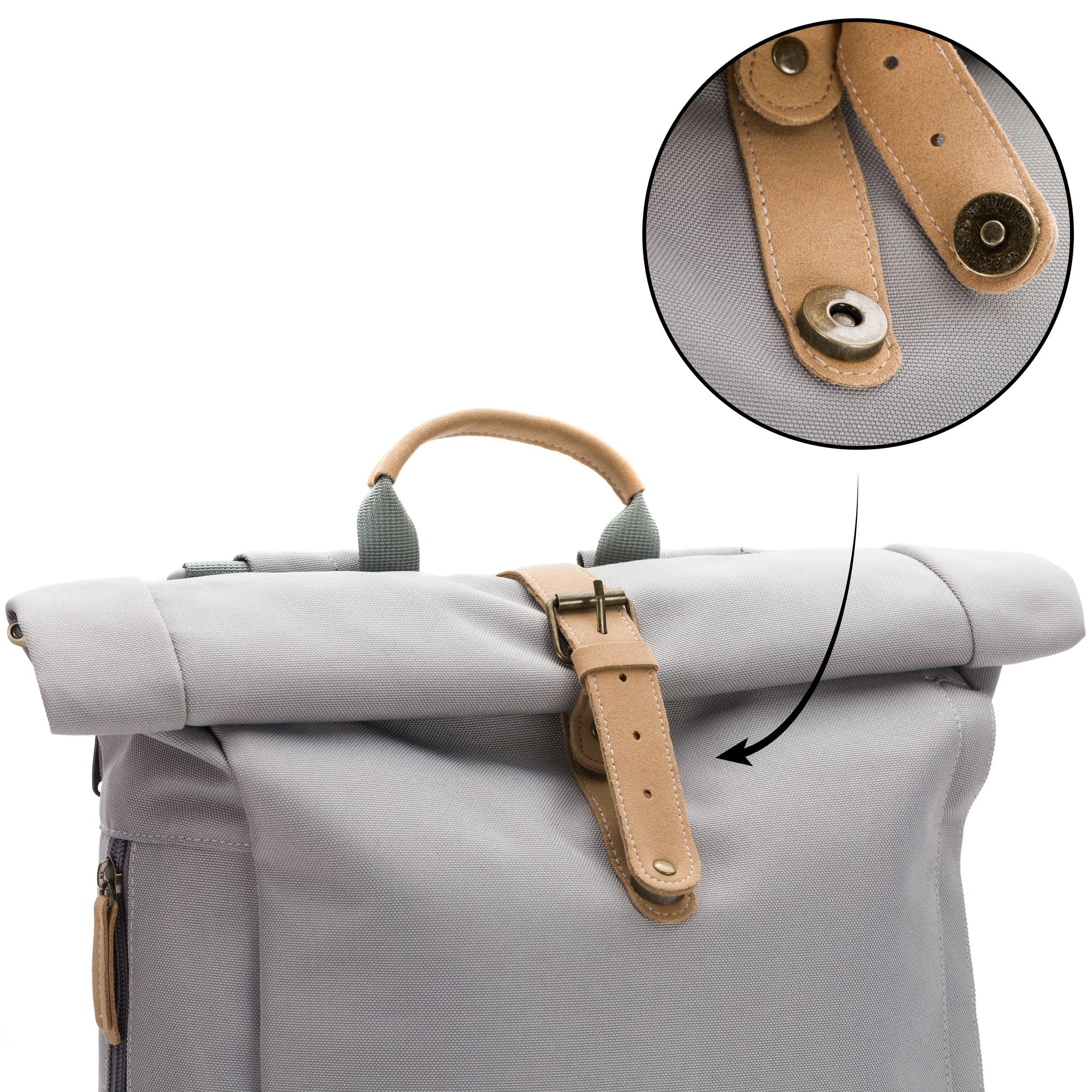 Fillikid Wickelrucksack Berlin | Baby Wickelrucksack mit Kinderwagenbefestigung | Wickeltasche Rucksack für Mama und Papa | Babytasche, Backpack mit Wickelunterlage & Flaschenwärmer