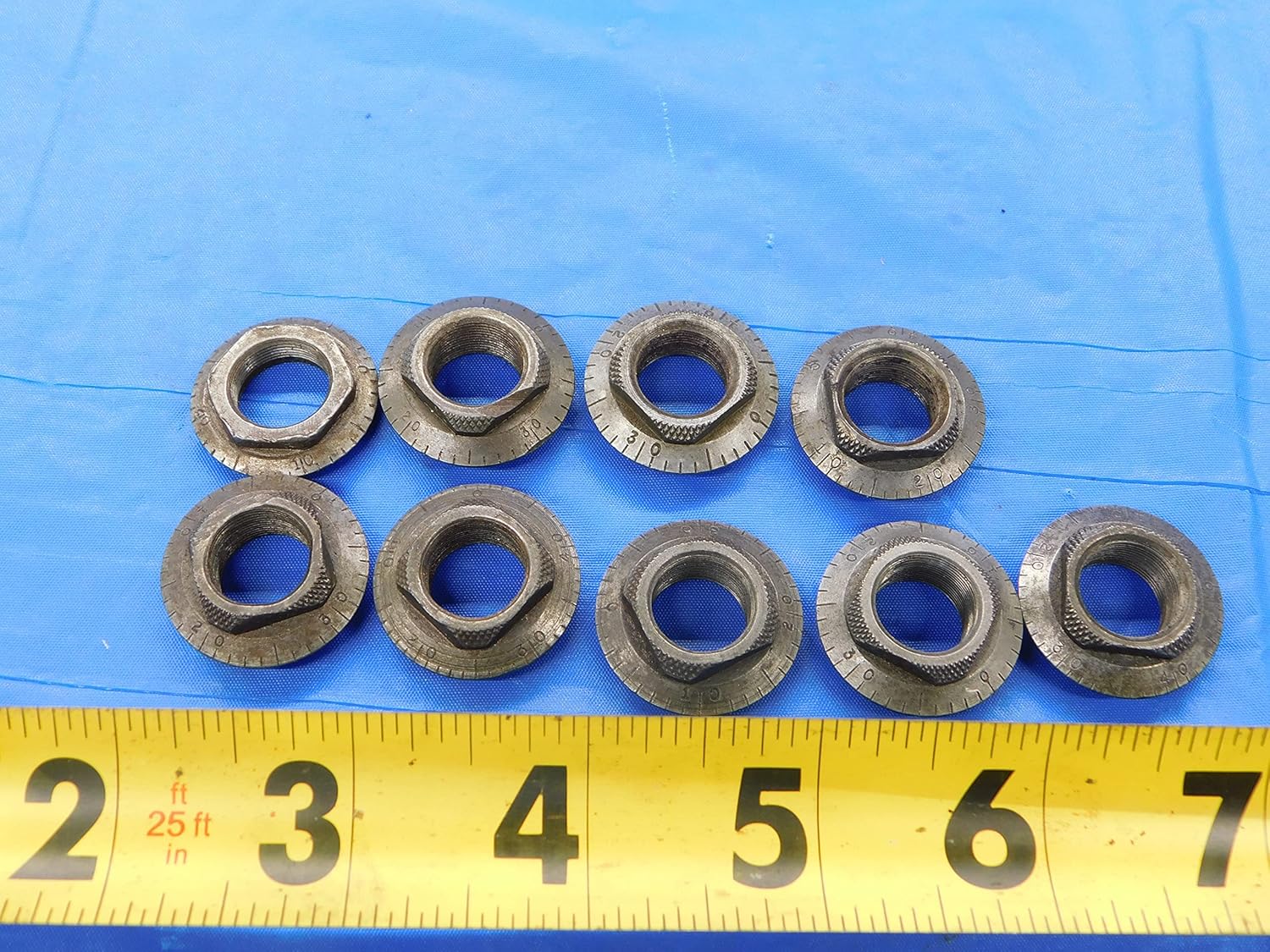 9 PCS Adjustable Boring Head Cartridge DIALS 1" - 20 Thread DEVLIEG MICROBORE - MB6790AE2