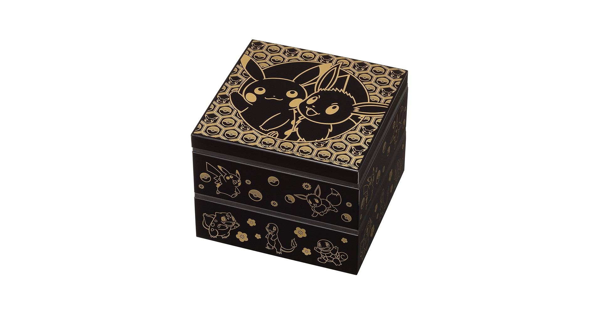 Amazon.co.jp: ポケモンセンターオリジナル 重箱二段 ピカチュウ
