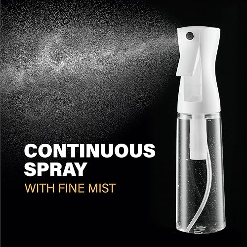 Miniatura 8 de Paquete de 2 botellas de spray continuo para el cabello, pulverizador de niebla ultrafina de 5 onzas, botella de spray de agua para botella de spray