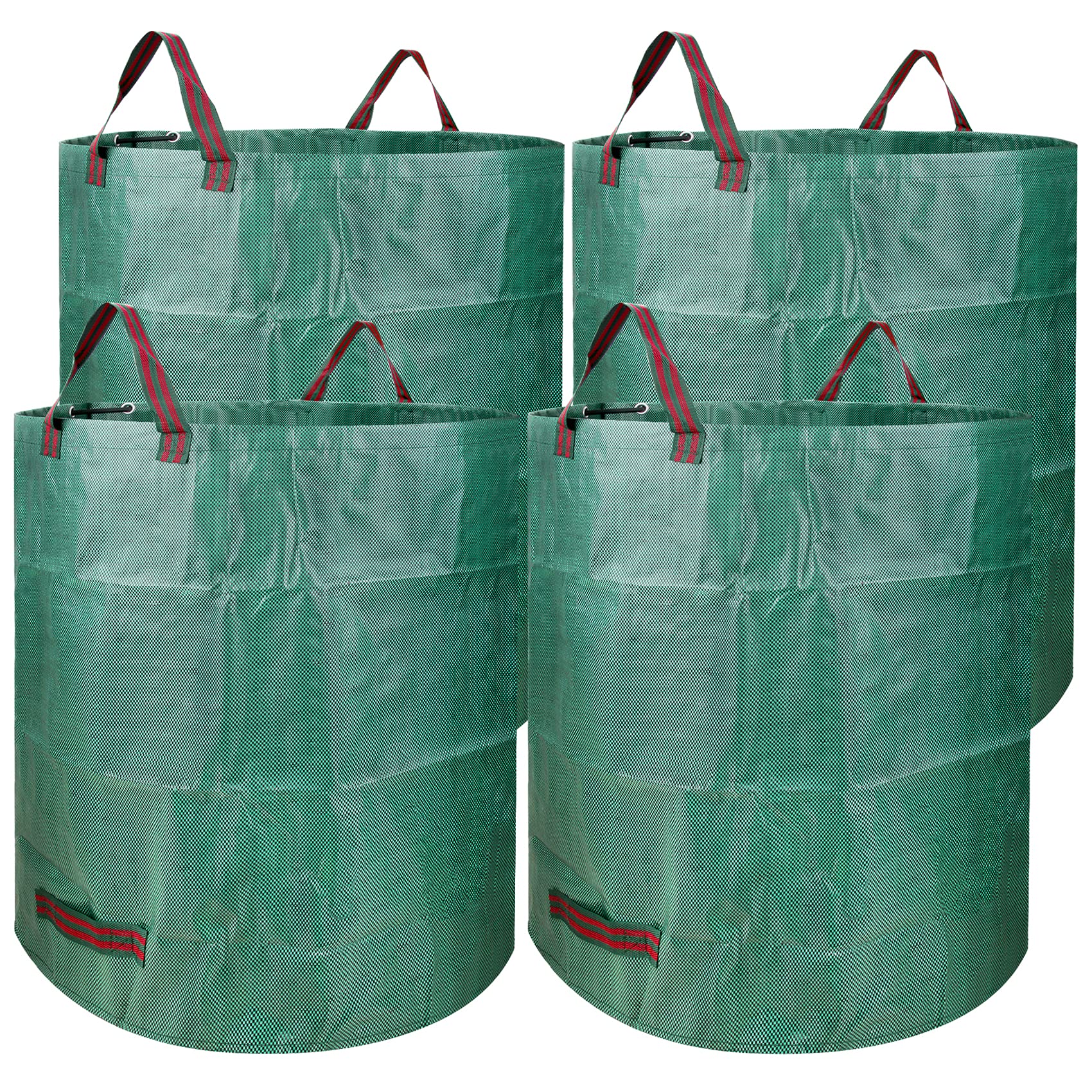 Buy Garden Waste Bags,4 Pack 72 Gallons Large Reusable Yard Leaf Bags