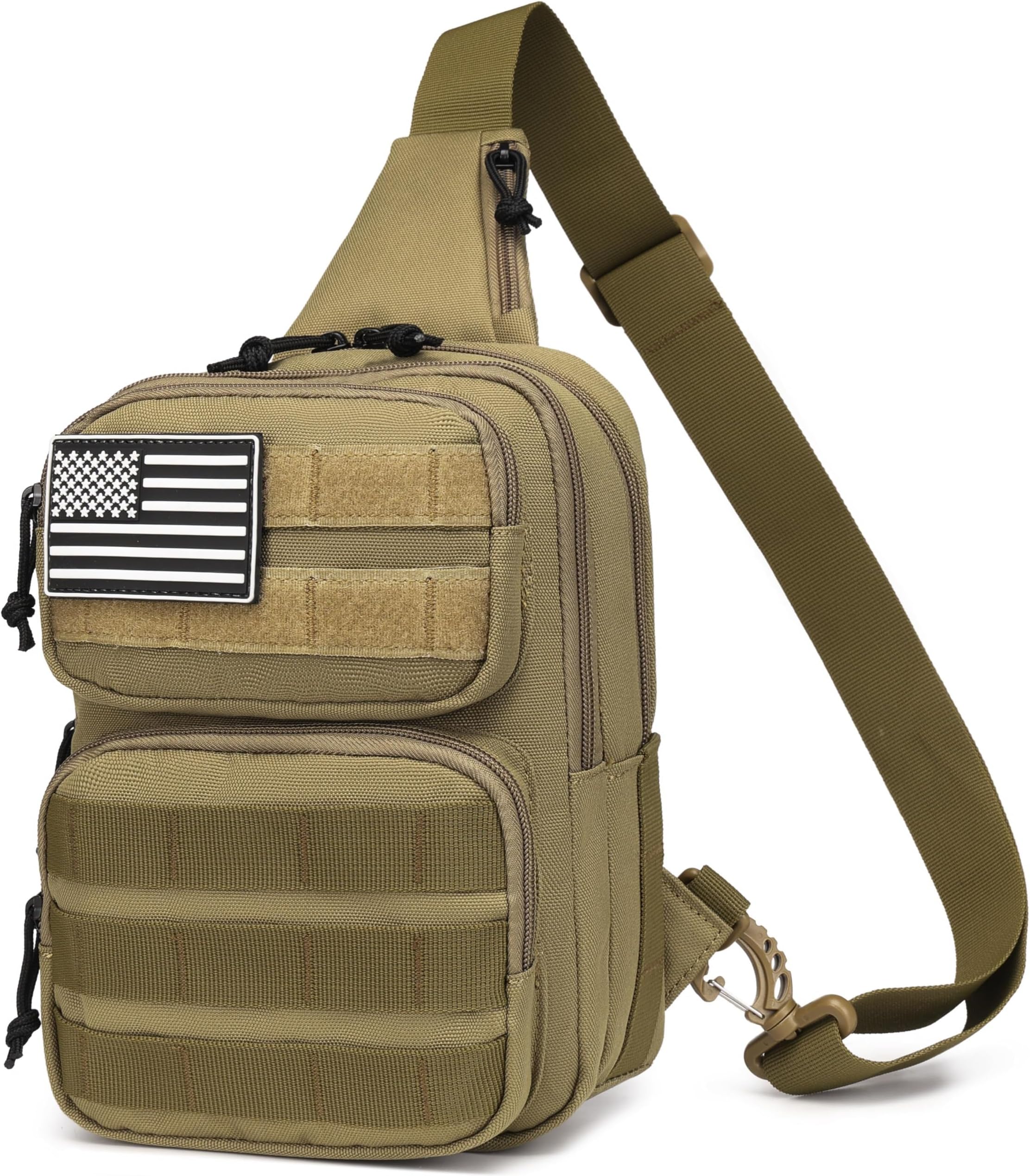 Tactical Crossbody Bag for Men - Durable Sling Bag with Cross Body Design EDC Shoulder bag